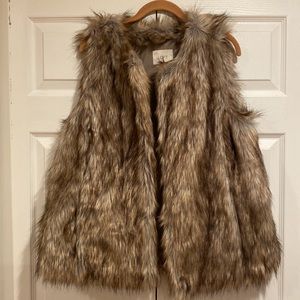 Loft Faux Fur Vest